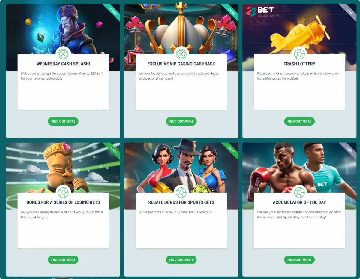 22Bet Casino 22Bet Casino